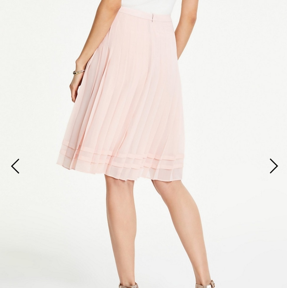 Blush pink skirt